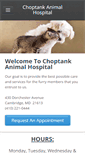 Mobile Screenshot of choptankanimalhospital.com